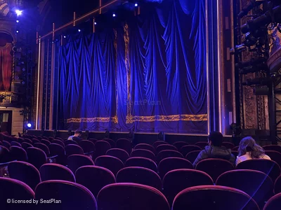 Lena Horne Theatre Orchestra G14 view from seat photo