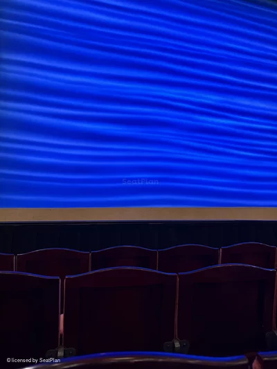 Novello Theatre Stalls F21 view from seat photo