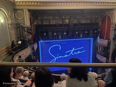 Aldwych Theatre Grand Circle D23 view from seat photo