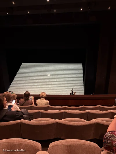 National Theatre - Lyttelton Circle E10 view from seat photo
