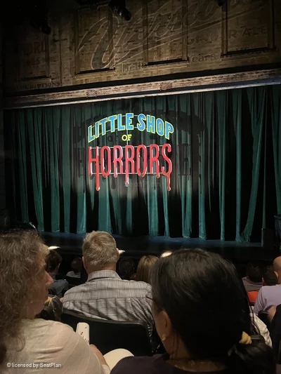 Westside Theatre Orchestra G104 view from seat photo
