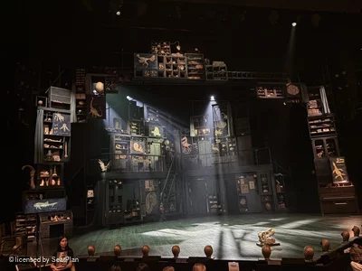 National Theatre - Olivier Stalls G39 view from seat photo