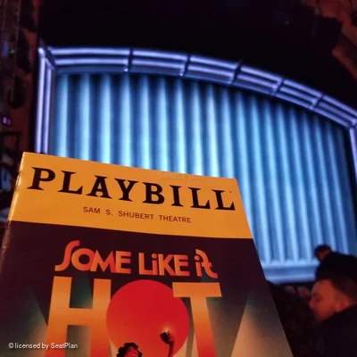 Shubert Theatre Orchestra L11 view from seat photo