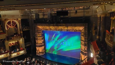 Theatre Royal Drury Lane Grand Circle E9 view from seat photo
