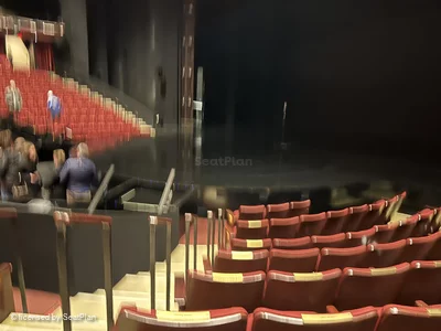 Vivian Beaumont Theater Orchestra J502 view from seat photo