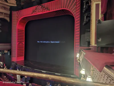 Phoenix Theatre Dress Circle A1 view from seat photo