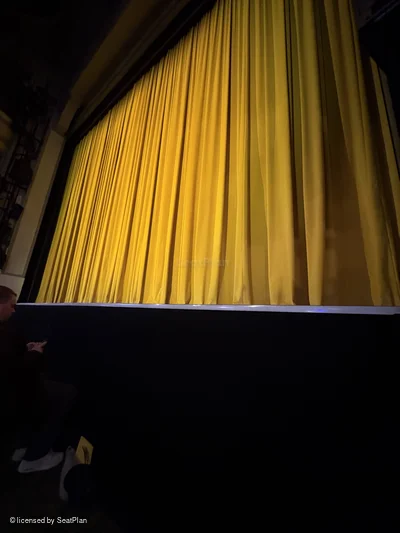 Fortune Theatre Stalls A13 view from seat photo