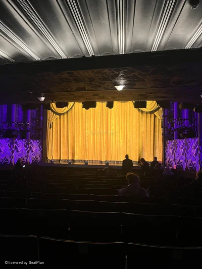 Trafalgar Theatre Stalls P7 view from seat photo