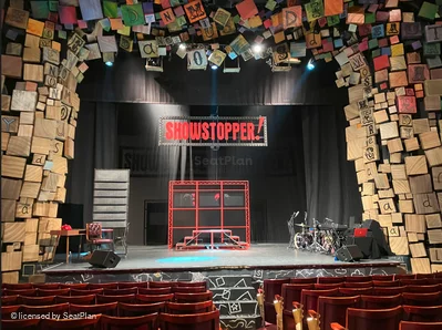 Cambridge Theatre Stalls K16 view from seat photo