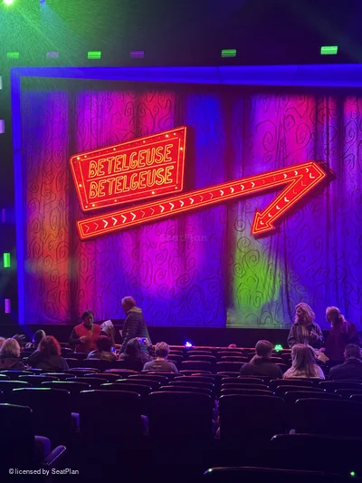 Prince Edward Theatre Stalls R11 view from seat photo