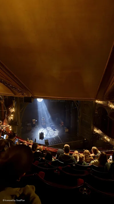 Palace Theatre Grand Circle H34 view from seat photo