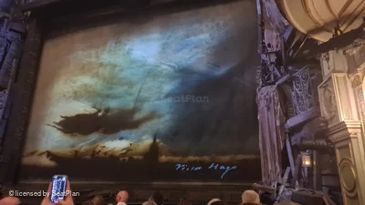 Sondheim Theatre Stalls G4 view from seat photo