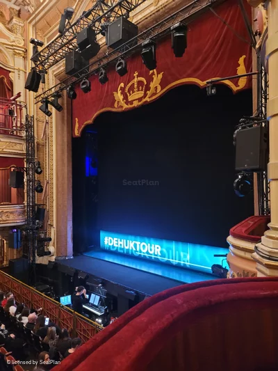 King's Theatre Glasgow Grand Circle Box 3 2 view from seat photo