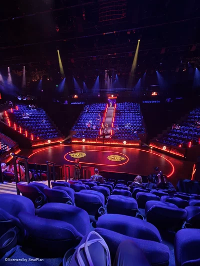 Troubadour Canary Wharf Theatre District 4 H63 view from seat photo