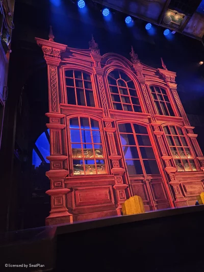Savoy Theatre Stalls BB15 view from seat photo