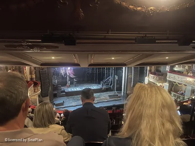 Theatre Royal Drury Lane Grand Circle K36 view from seat photo