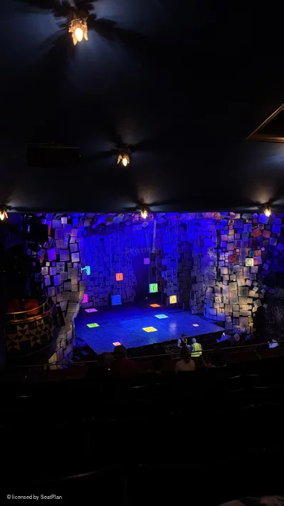 Cambridge Theatre Dress Circle H35 view from seat photo