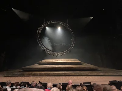 National Theatre - Olivier Stalls G38 view from seat photo