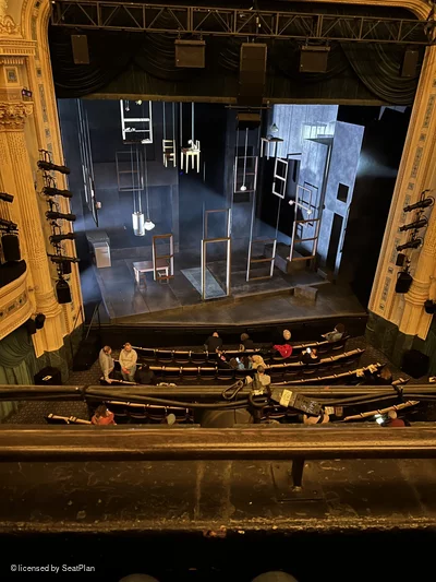 Hudson Theatre Balcony A103 view from seat photo