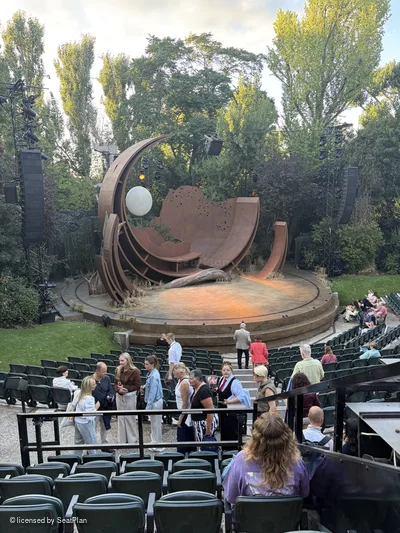 Regent's Park Open Air Theatre Upper Right P70 view from seat photo