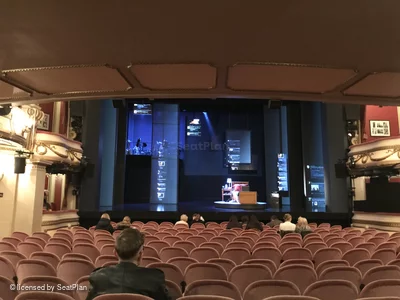 Noel Coward Theatre Stalls Q17 view from seat photo
