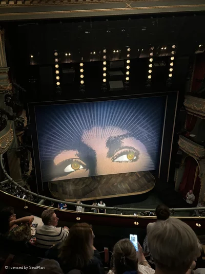 Aldwych Theatre Grand Circle D25 view from seat photo