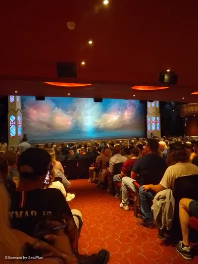 Prince of Wales Theatre Stalls T39 view from seat photo