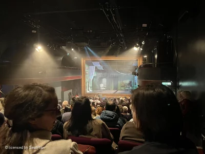 Charing Cross Theatre Stalls T1 view from seat photo