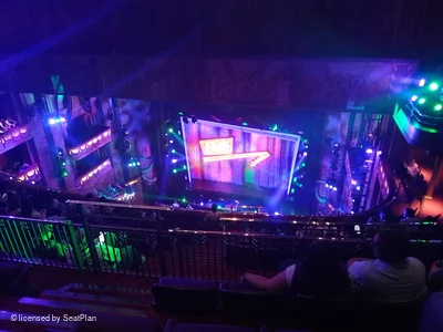 Prince Edward Theatre Grand Circle L7 view from seat photo