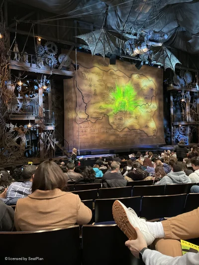 Gershwin Theatre Orchestra L19 view from seat photo