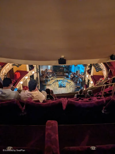 Lyric Theatre Balcony J7 view from seat photo