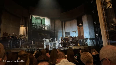 Lyric Theatre Stalls G15 view from seat photo