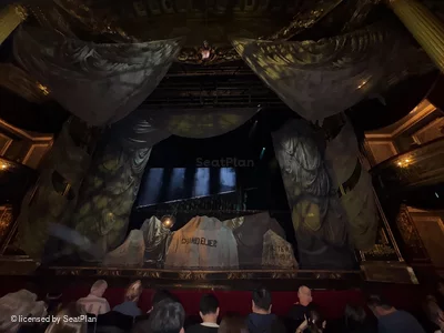 His Majesty's Theatre Stalls E18 view from seat photo