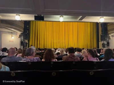 Fortune Theatre Stalls K9 view from seat photo
