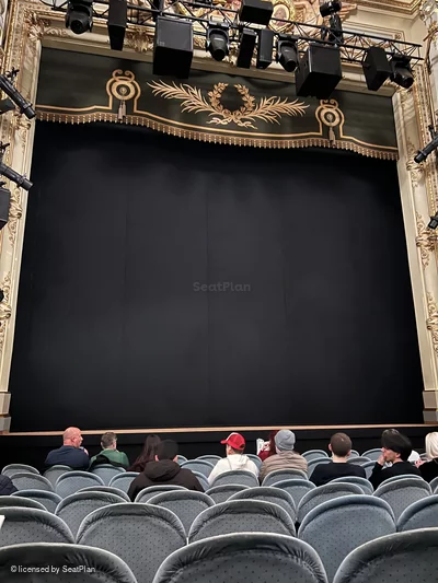 Wyndham's Theatre Stalls J20 view from seat photo