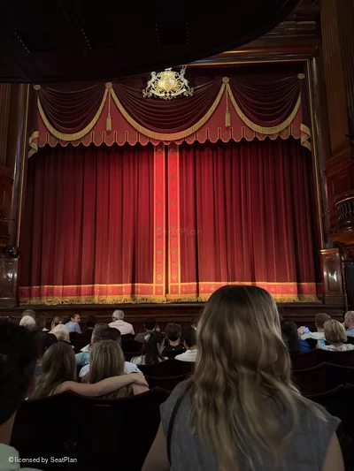 St Martin's Theatre Stalls H13 view from seat photo
