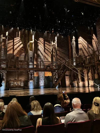 Richard Rodgers Theatre Orchestra E113 view from seat photo