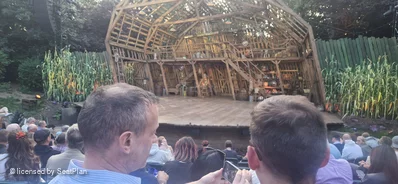 Regent's Park Open Air Theatre Lower Centre I21 view from seat photo