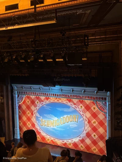 Nederlander Theatre Mezzanine N26 view from seat photo