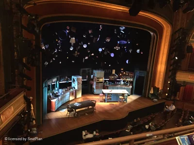 Todd Haimes Theatre Balcony B136 view from seat photo