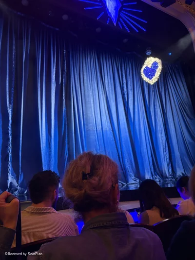 Criterion Theatre Stalls D20 view from seat photo