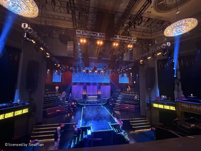 Broadhurst Theatre Mezzanine A104 view from seat photo