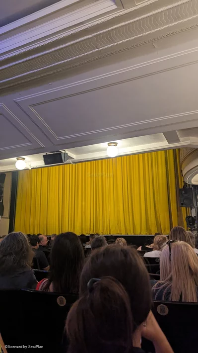 Fortune Theatre Stalls K18 view from seat photo