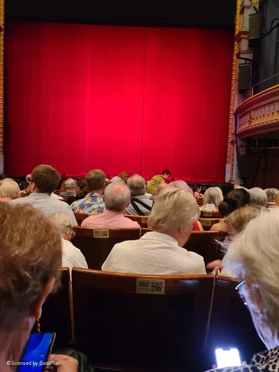 Harold Pinter Theatre Stalls L9 view from seat photo