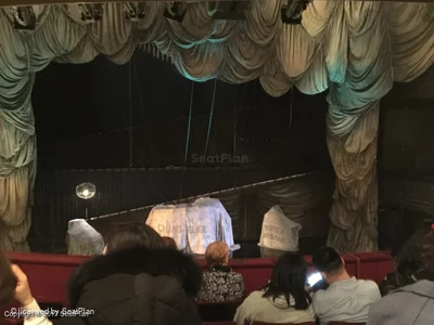 His Majesty's Theatre Royal Circle F24 view from seat photo