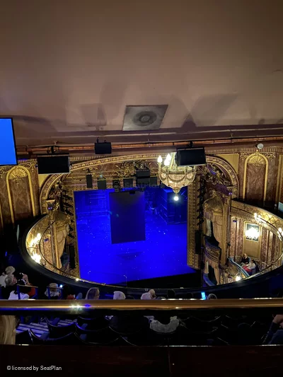 Theatre Royal Haymarket Gallery A13 view from seat photo