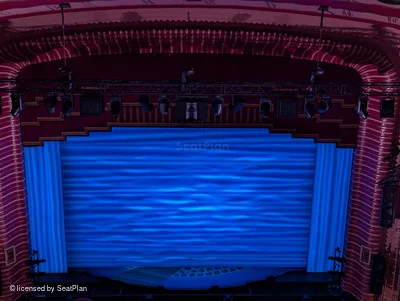 New Theatre Oxford Balcony D26 view from seat photo
