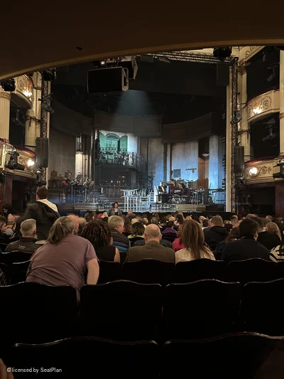 Lyric Theatre Stalls R16 view from seat photo