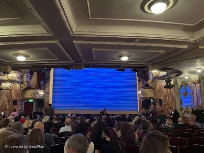 Novello Theatre Stalls U7 view from seat photo