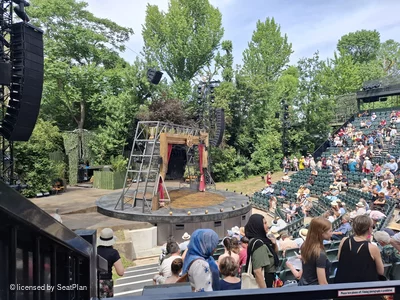 Regent's Park Open Air Theatre Upper Right L64 view from seat photo